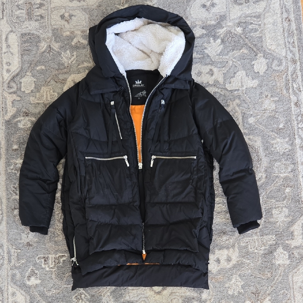 Orlay Hooded Down Puffer Jacket, S